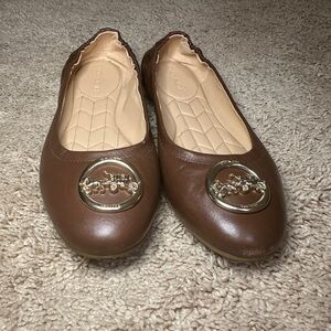 Coach ballet flats